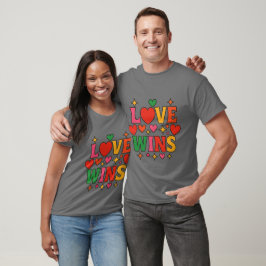 Camiseta Romântica do Dia dos Namorados