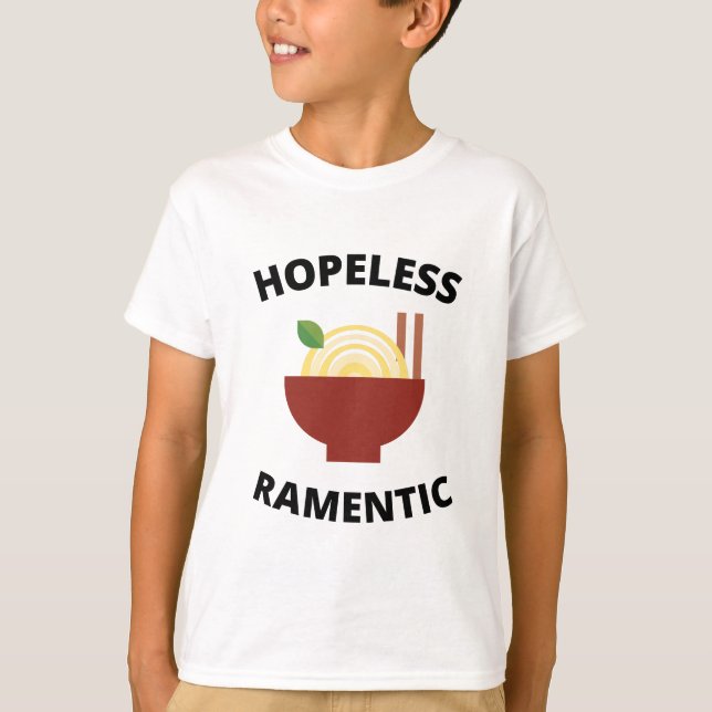 Camiseta Romântica Sem Esperança (Frente)
