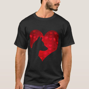 Camiseta Romântico Eu Amo Meu Cachorro Corgi