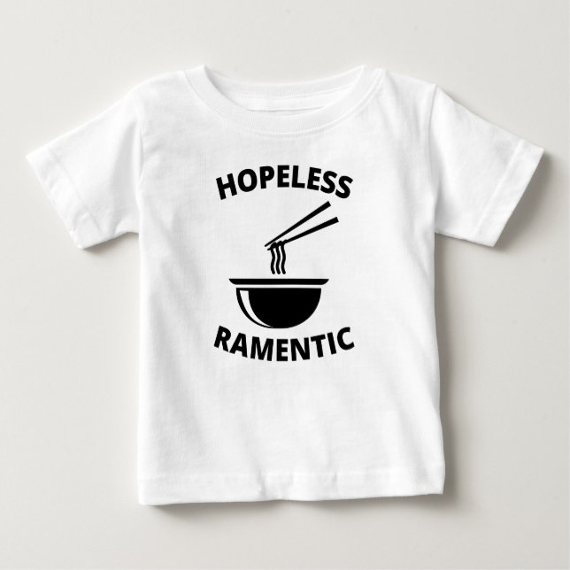 Camiseta Romântico Sem Esperança  (Frente)