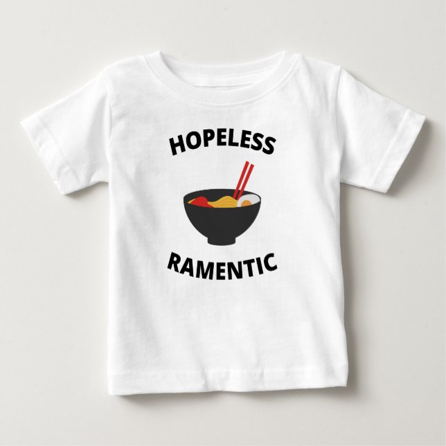 Camiseta Romântico Sem Esperança  (Frente)