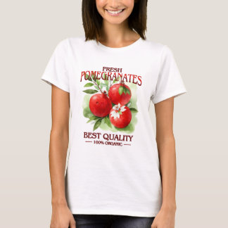 Camiseta Romãs Frescas - Melhor Qualidade