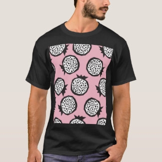 Camiseta Romegranato Moderno: Estilo sem costura Abstrato