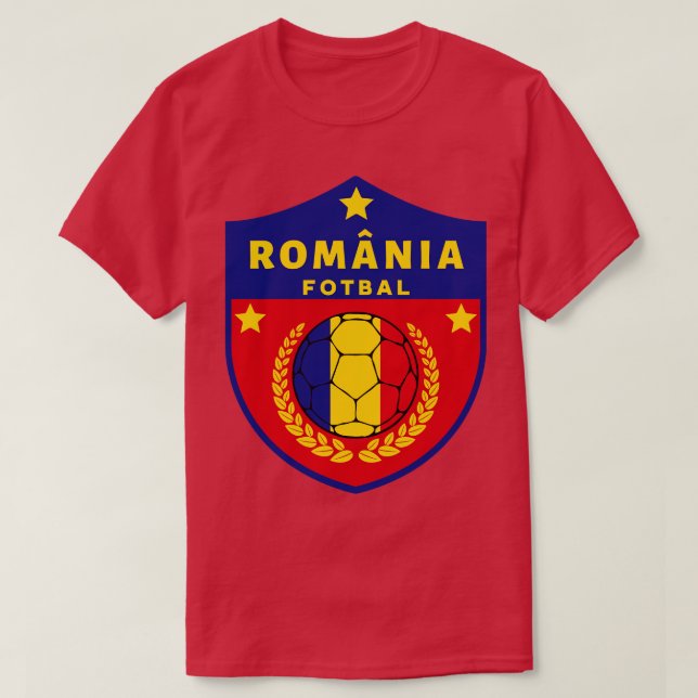 Camiseta Romênia Fotbal (Frente do Design)