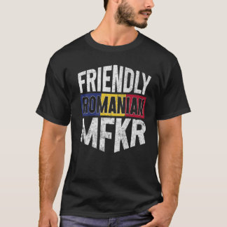 Camiseta Romênia Sinaliza Romenos Orgulhosos Homens e Mulhe
