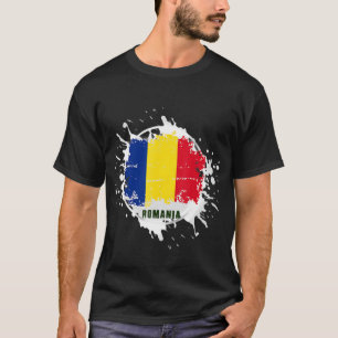 Camiseta Romênia Splash