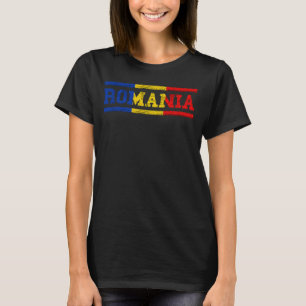Camiseta Romênia Viagem romeno Bandeira romena Prid romeno