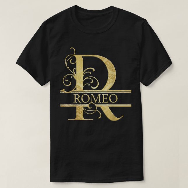 Camiseta Romeo Name  (Frente do Design)