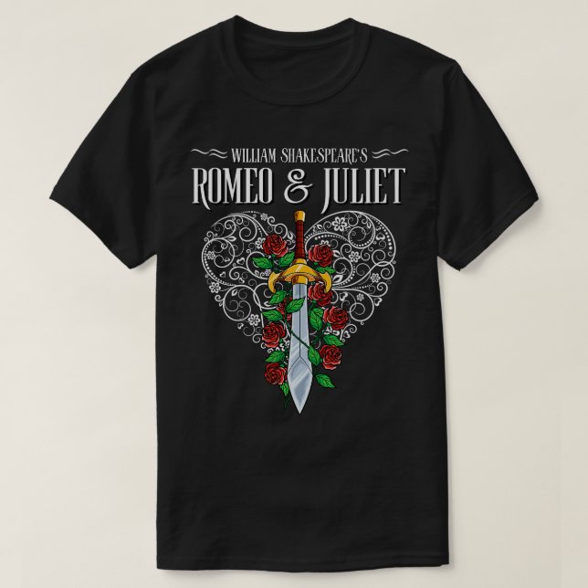 Camiseta Romeu Juliet (Frente do Design)