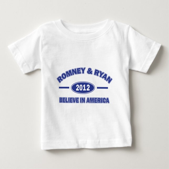 Camiseta Romney e Ryan Acreditam (Frente)