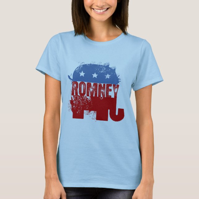 Camiseta ROMNEY republicano (Frente)