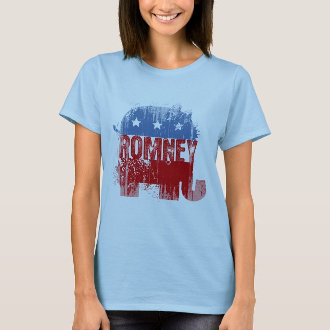 Camiseta ROMNEY republicano (Frente)
