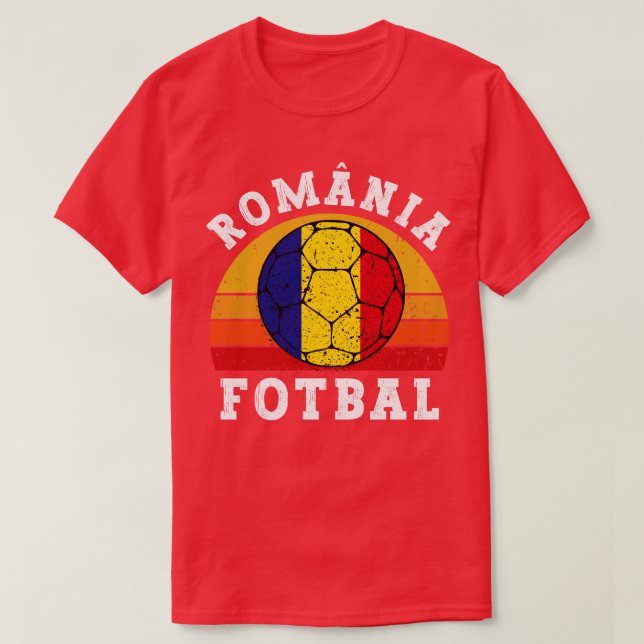 Camiseta Romnia Fotbal (Frente do Design)
