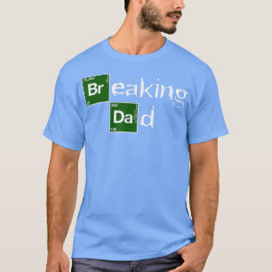 Camiseta Rompendo Pai Papa Dia de os pais Engraçado Present