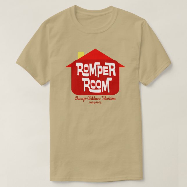 Camiseta Romper Room - Chicago, Illinois (Frente do Design)