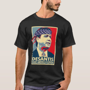 Camiseta Ron Desantis Make America Florida