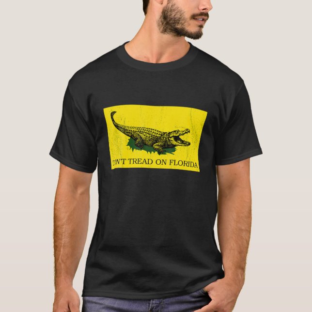 Camiseta Ron Desantis Não brinque na Flórida (Frente)