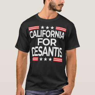 Camiseta Ron Desantis para a Campaig da Califórnia em 2024
