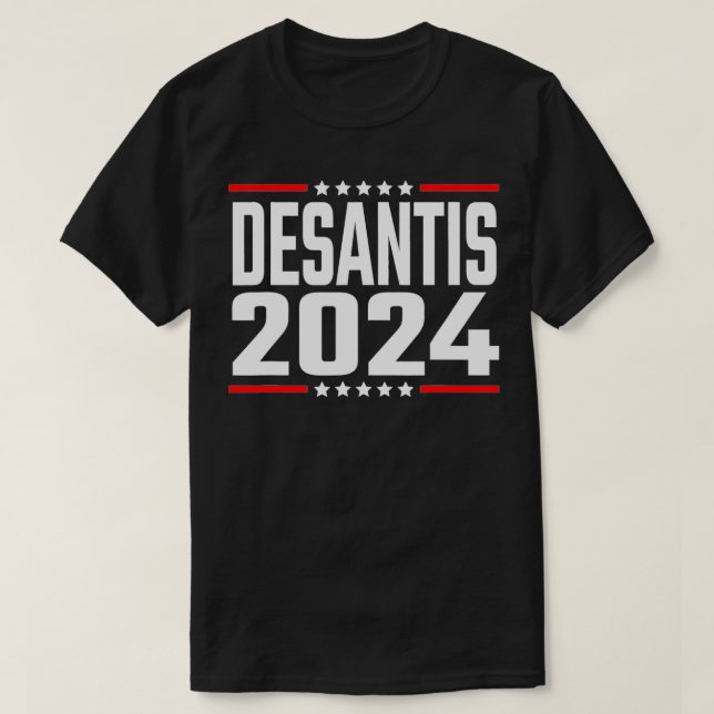 Camiseta Ron Desantis para a Campanha Desantis 20245 (Frente do Design)