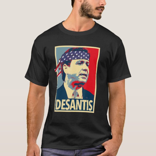 Camiseta Ron Desantis Support Desantis (Frente)