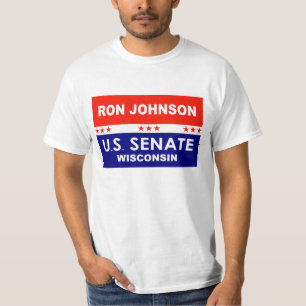 Camiseta Ron Johnson Senado dos EUA, Wisconsin, 2022