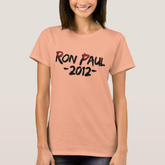 Camiseta Ron Paul de Mulheres -2012-