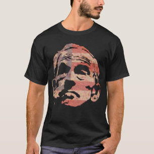 Camiseta Ron Paul e a bandeira