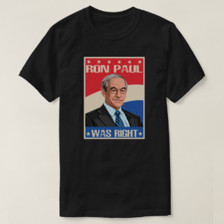 Camiseta Ron Paul Estava Certo