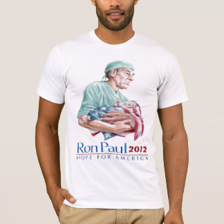 Camiseta Ron Paul para o presidente 2012