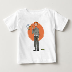 Camiseta Ron Weasley Ilustração "Comer Slugs"