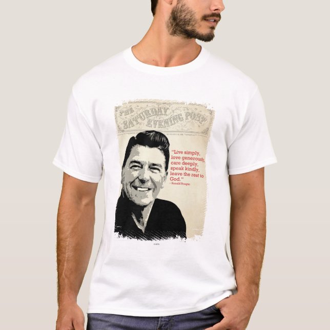 Camiseta Ronald Reagan Cote (Frente)