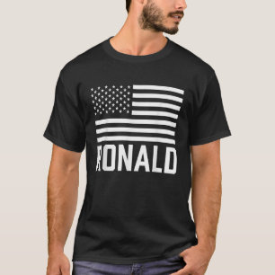 Camiseta Ronald Usa Aniversário Nome Personalizado