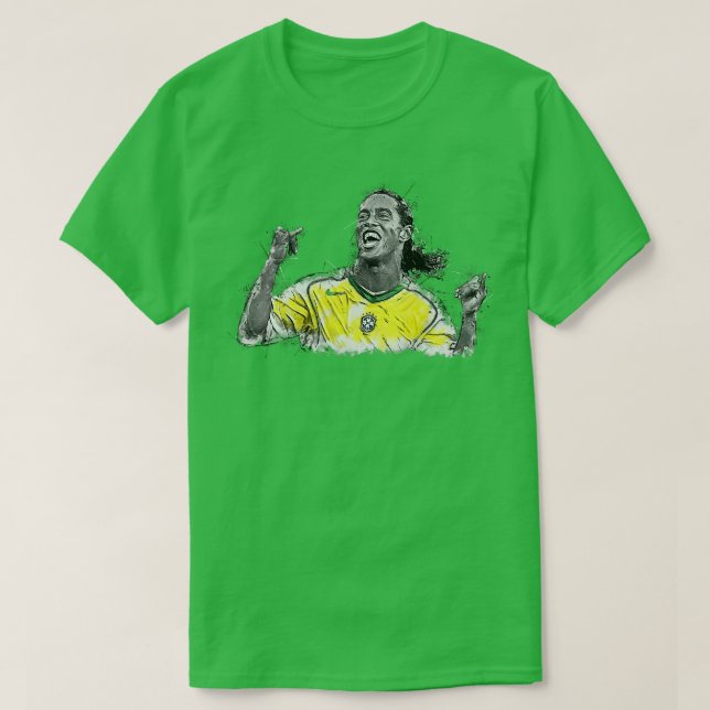 Camiseta Ronaldinho 1 (Frente do Design)