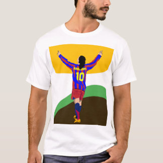 Camiseta Ronaldinho wpap arte pop 