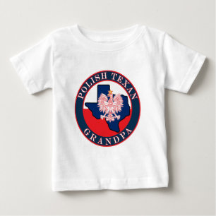 Camiseta Ronda de Avô Texano Polonês
