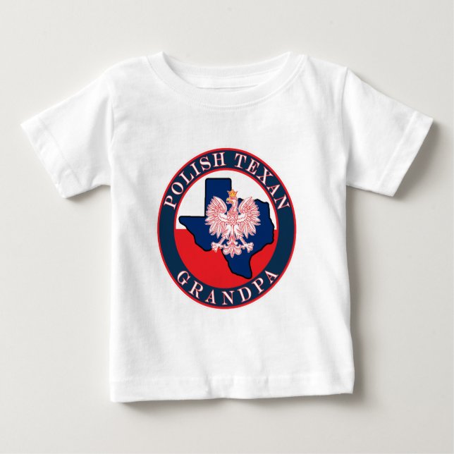 Camiseta Ronda de Avô Texano Polonês (Frente)
