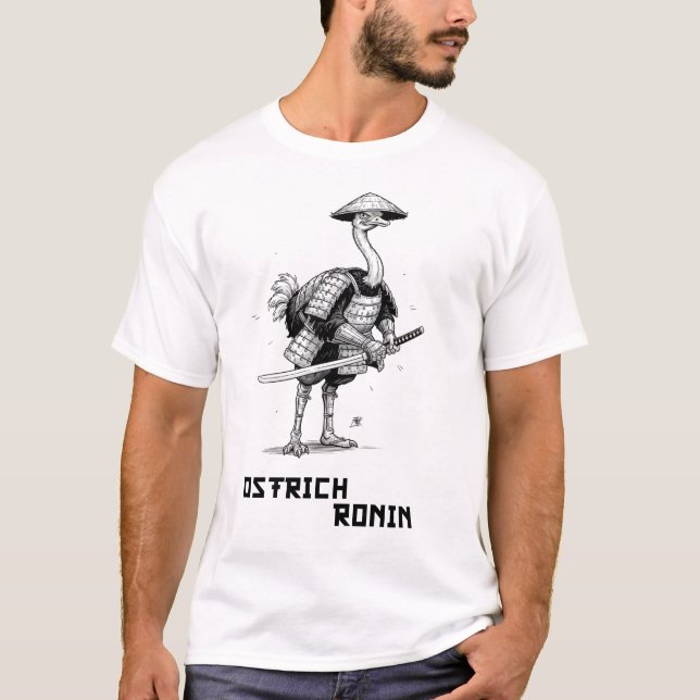Camiseta Ronin Avestruz (Frente)