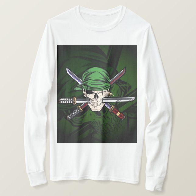 Camiseta Ronin Caveira (Frente do Design)