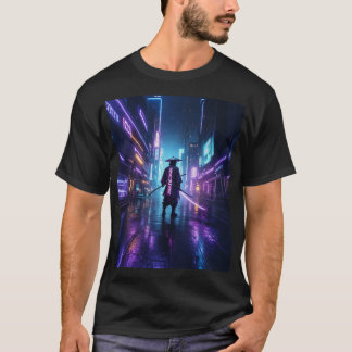 Camiseta Ronin da Lâmina Neon