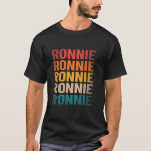 Camiseta Ronnie First Name Shirt Vintage Ronnie