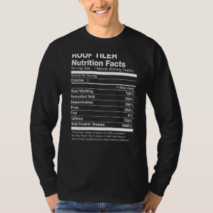 Camiseta Roof Tiler Nutrition Fata Engraçado