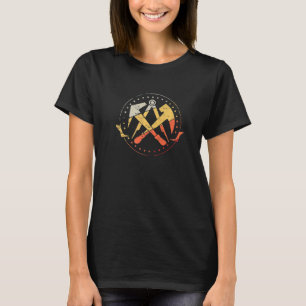 Camiseta Roofer Carpenter Guild Profissão De Artesão R
