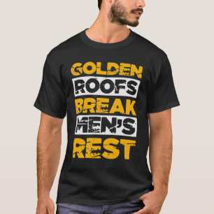 Camiseta Roofer design de Presente Engraçado Camisa-T