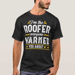 Camiseta Roofer Gift Men Mecânico Contrator Premium