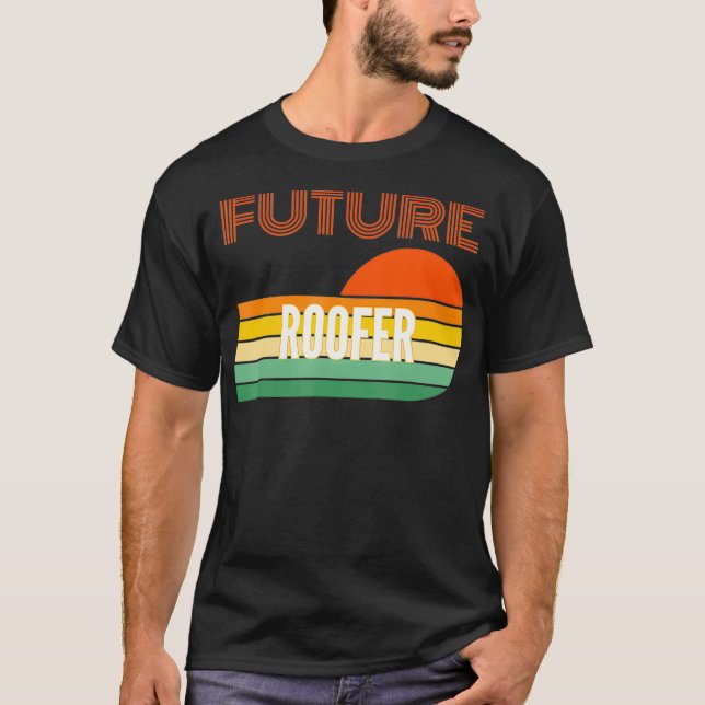 Camiseta Roofer Gifts Future Roofer  (Frente)