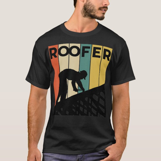 Camiseta Roofer Retro Style Roofer Jersey  (Frente)