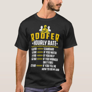Camiseta Roofer Tarifa Horária Multinidade Multinacional Mã