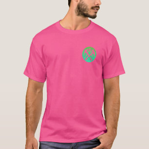 Camiseta Roofers Guild Crest Estilo Retro Verde No Peito