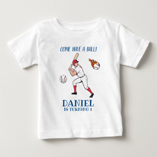 Camiseta Rookie do Ano Baseball (Frente)