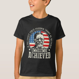 Camiseta Roosevelt Cita Liberdade Deve Ser Alcançada 4º De